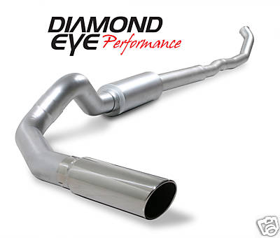 Ford 03-07 6.0L 4 Inch Downpipe Aluminized Section 2 (Off-Road Kit)